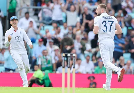 Gus Atkinson's 5-for seals England's 115-run win vs New Zealand in 1st Lord's Test