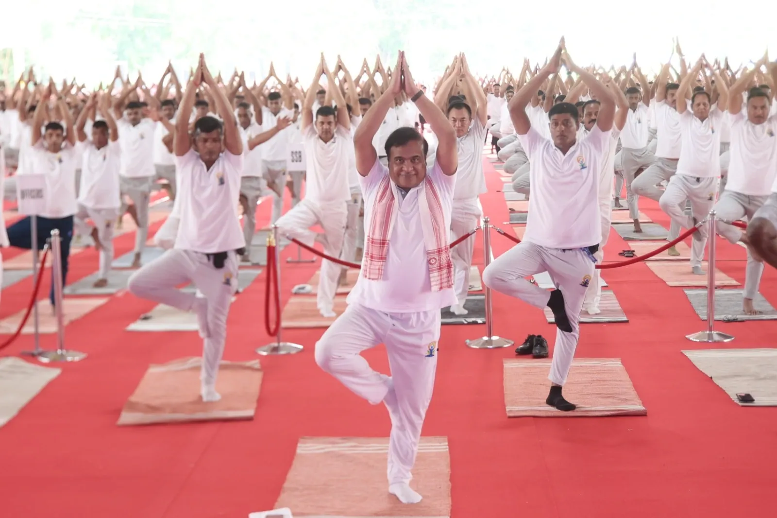 How Are Guvs, CMs, and Political Leaders Celebrating Yoga Day in the Northeast?