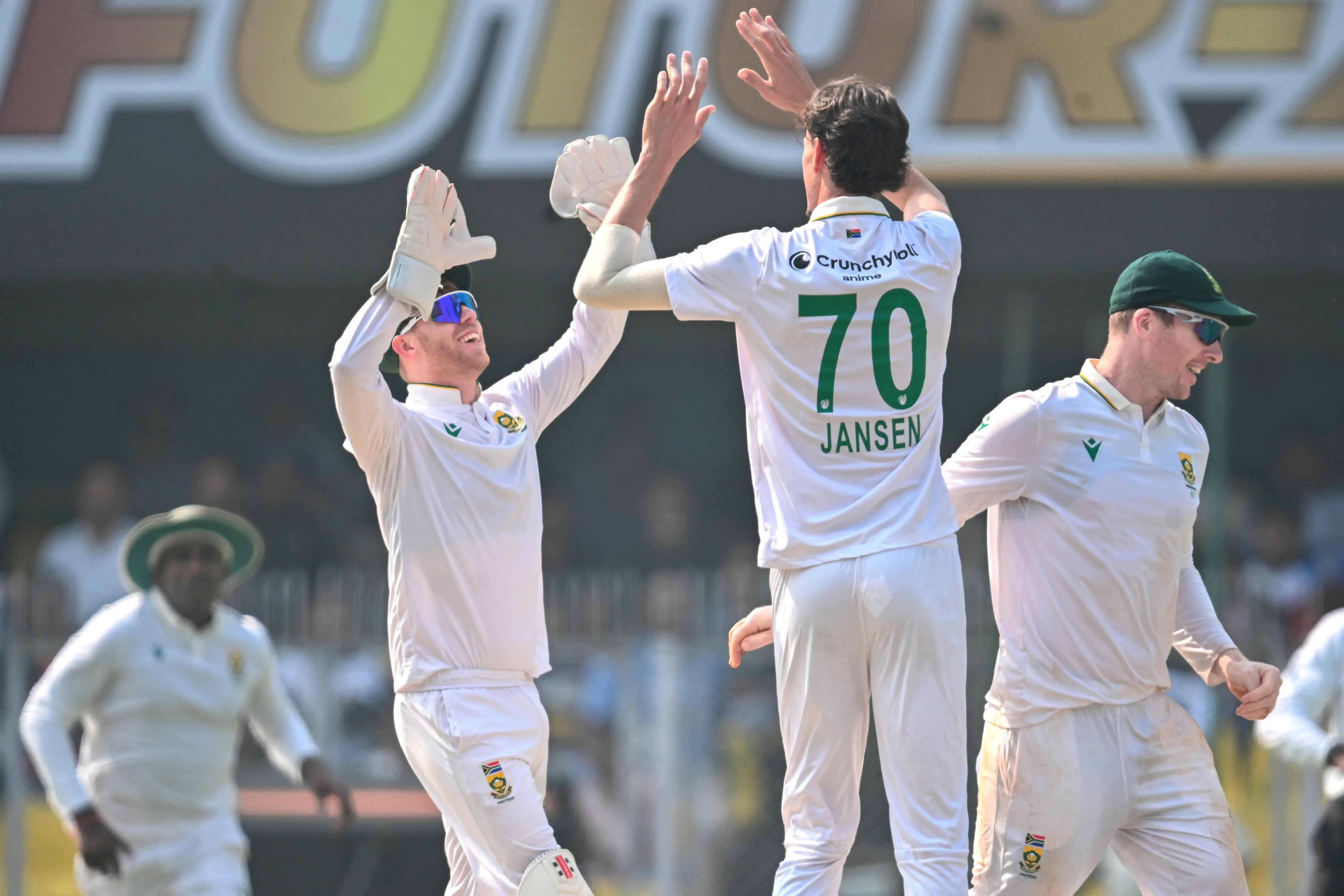 क्या गुवाहाटी टेस्ट में मार्को जानसेन ने 'छक्का' लगाया, साउथ अफ्रीका के पास 314 रन की लीड?