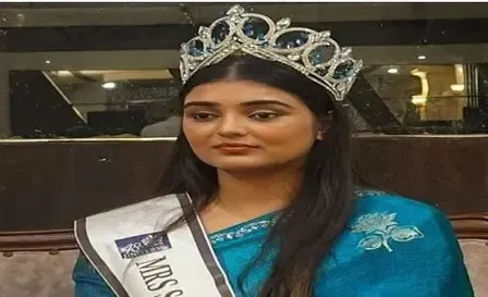 ग्वालियर की शिविका बनी मिसेज यूनिवर्स ब्यूटी प्रिंसेस
