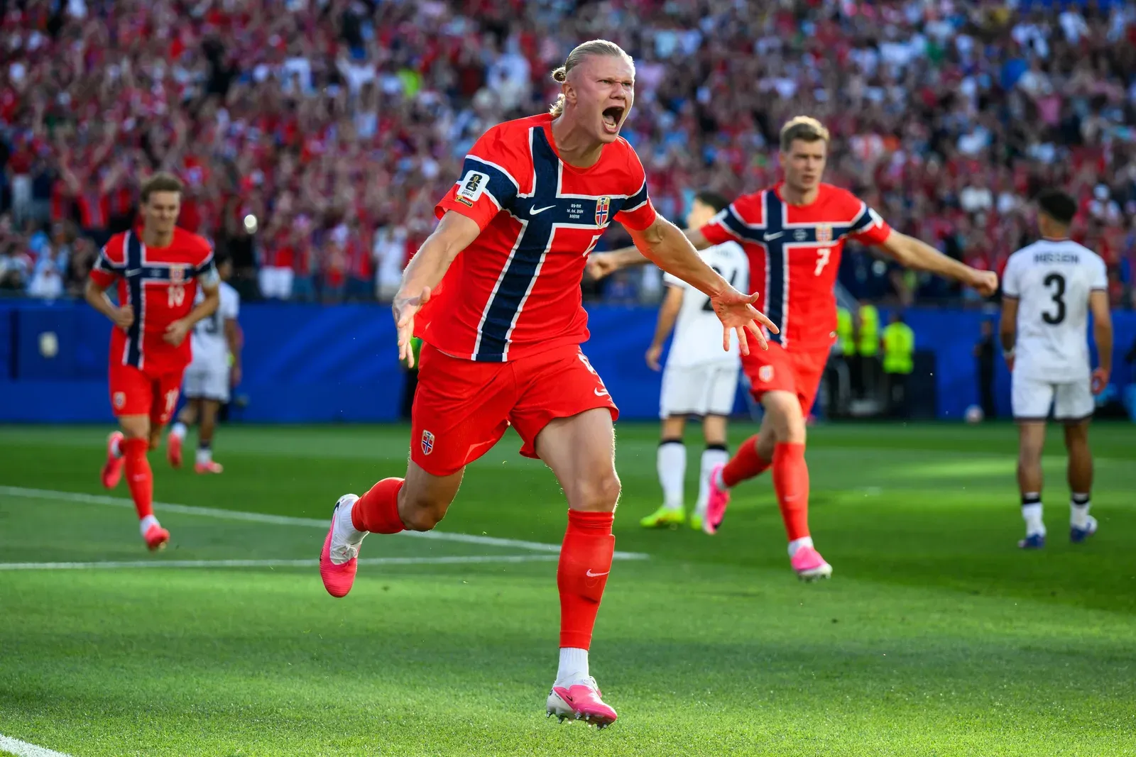 Haaland's brace on FIFA World Cup debut fires Norway to 4-1 win vs Iraq