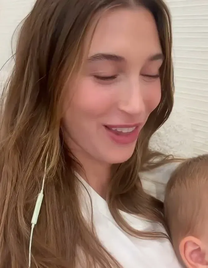 Hailey Bieber's son Jack Blues steals hearts as her 'personal snack machine'