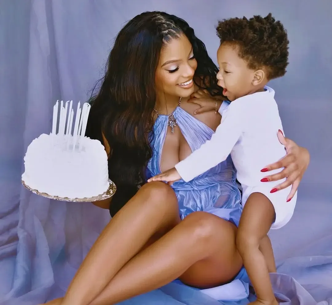 Halle Bailey Marks Her 25th Birthday with Son Halo