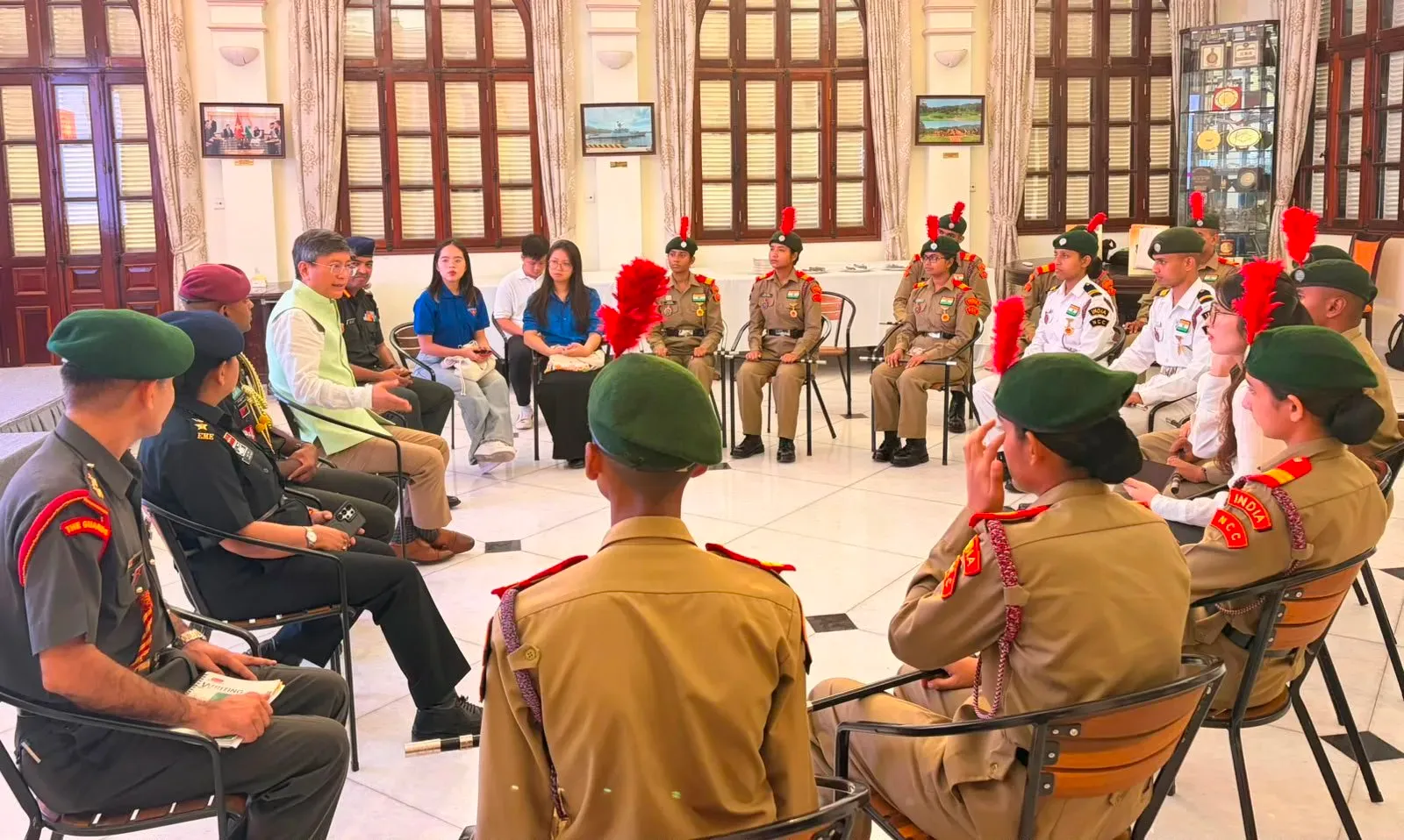 NCC delegation in Hanoi briefed on India-Vietnam defence ties