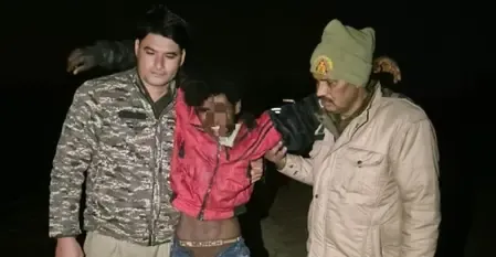 हरदोई में बालिका से रेप के आरोपी की पुलिस से मुठभेड़, आरोपी घायल