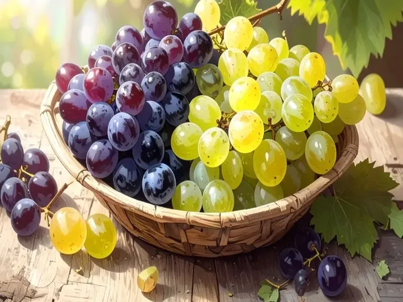 हरे और काले अंगूर: कौन सा है अधिक पौष्टिक? जानें आयुर्वेदिक लाभ