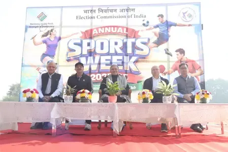 How Does 'Harmony on the Field, Strength in Democracy' Inspire ECI's Annual Sports Week?