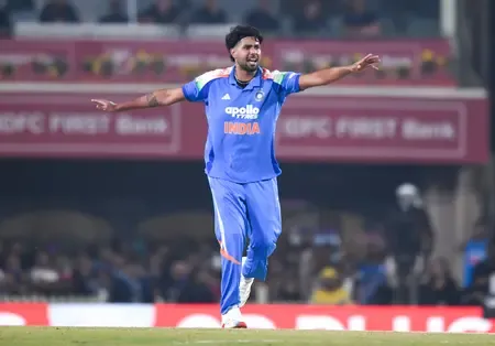 Why was Harshit Rana reprimanded for a breach of conduct in the first ODI?