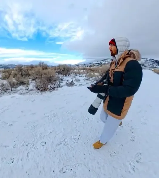 Did Harshvardhan Rane Brave Freezing Temperatures for Wildlife Photography?