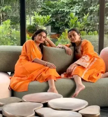 नम्रता शिरोडकर की 'आलसी नारंगी दोपहर': गणेश विसर्जन पर हरियाली के बीच छाया सुकून