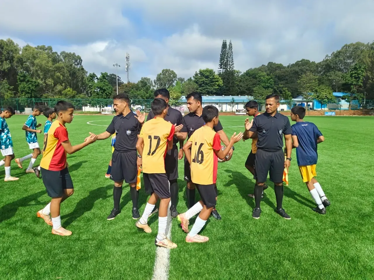How Did Haryana and West Bengal Perform on Day Three of the Subroto Cup?