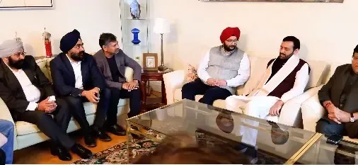 Haryana CM Nayab Saini meets Sikh diaspora in Sweden, flags drug menace and youth issues