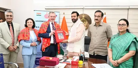 Haryana's Chief Minister and Russian Ambassador Discuss Strengthening Ties