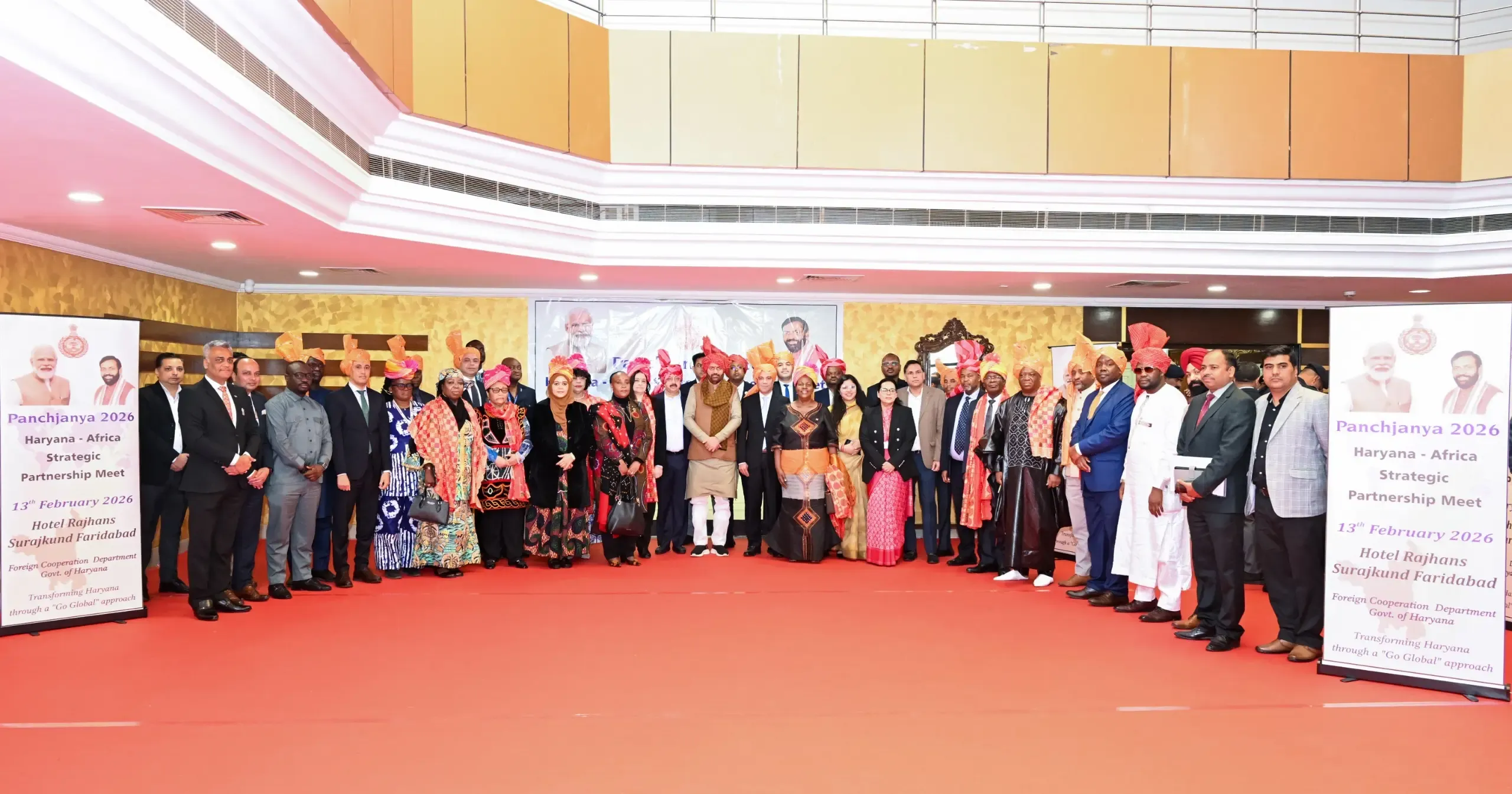 How is Haryana CM Seeking Economic Cooperation from 21 African Nations?