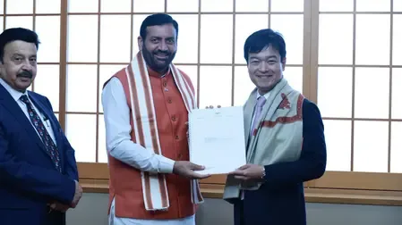 What agreements did Haryana CM sign with Japanese companies?