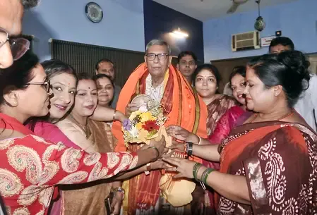 Haryana Governor Ghosh visits Nuh schools, grants ₹10 lakh each for facilities