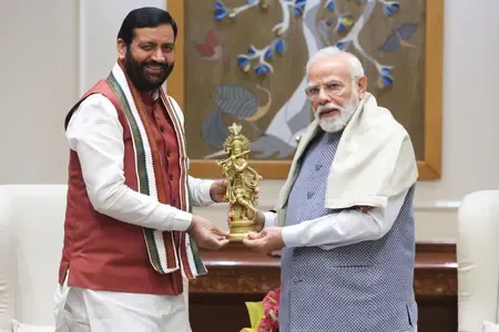 क्या हरियाणा के मुख्यमंत्री नायब सिंह सैनी ने दिल्ली में प्रधानमंत्री नरेंद्र मोदी से मुलाकात की?
