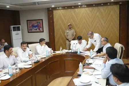 Haryana Minister Leads Meeting for Monsoon Readiness with Officials