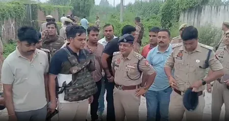 अंकित बालियान हत्याकांड: शामली एनकाउंटर में दो शूटर ढेर, दो पुलिसकर्मी घायल