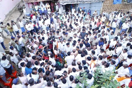 Haveri violence: BJP's Vijayendra visits victims, alleges Hindu festival intimidation