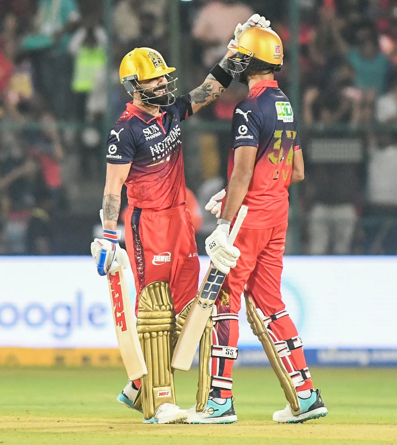 Kohli's 105* vs KKR: Padikkal says batting with him is 'watching greatness'