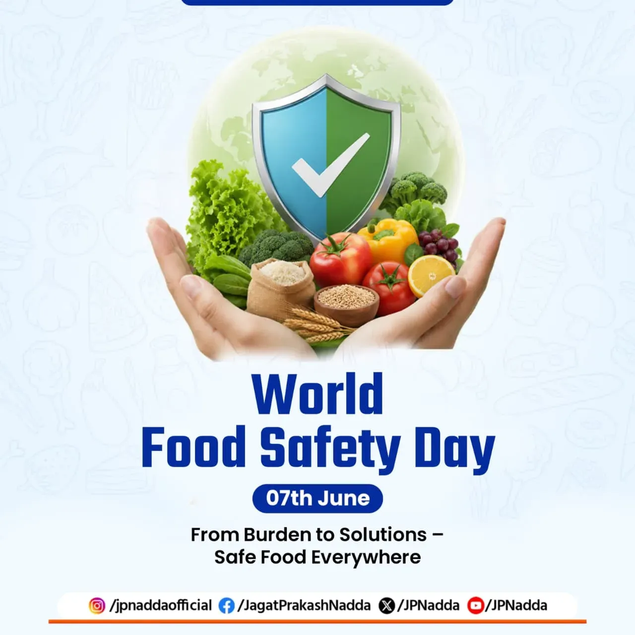 Health Minister Nadda marks World Food Safety Day, echoes PM Modi's diet call