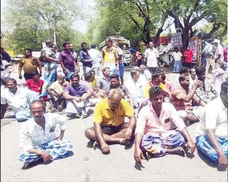 Ambedkar statue row turns violent in Salem: 6 injured, 100+ police deployed