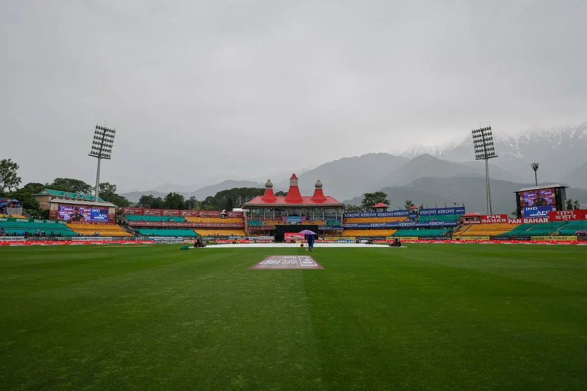 Rain delays toss in India vs Afghanistan ODI opener at Dharamshala