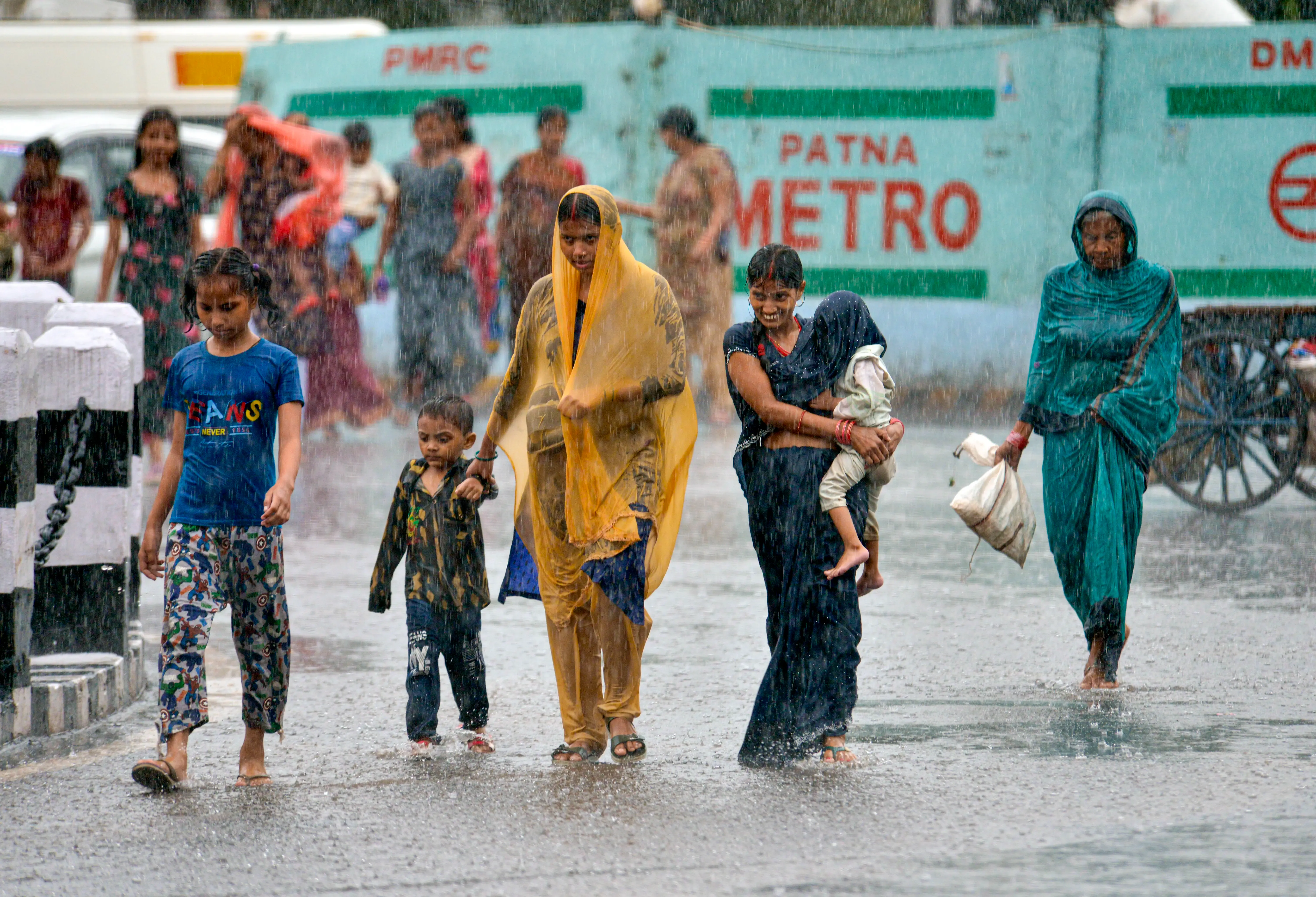 How Is Heavy Rain Affecting Life in Bihar?
