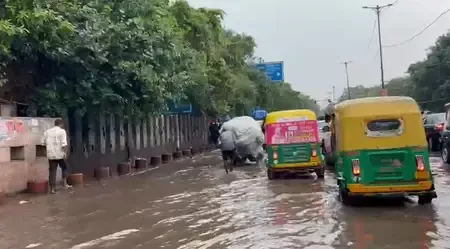 Is Heavy Rain Impacting Delhi? IMD Issues Warnings