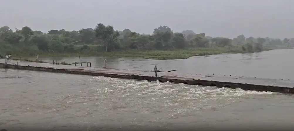 Rajasthan monsoon 2025: Bharatpur's Baretha Dam nears capacity, 50 villages on alert