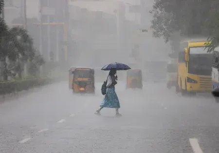 Heavy rain, gusty winds forecast for Tamil Nadu districts on Aug 7-8