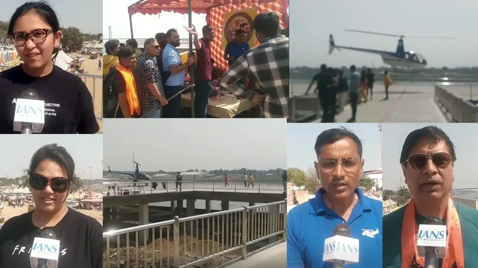Helicopter Services Provide Unforgettable Views for Devotees at Maha Kumbh