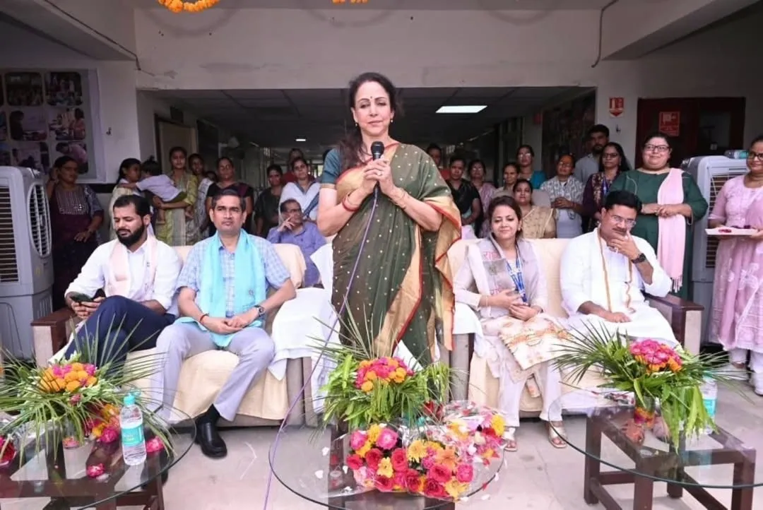 Did Hema Malini Have an Emotional Day with Widows in Vrindavan?