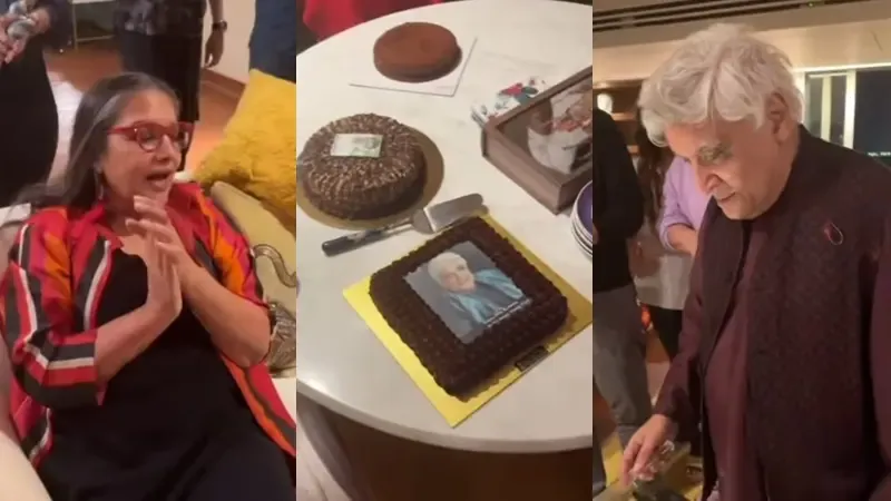 Celebrating Javed Akhtar's 80th Birthday: A Movie Night by Zoya, Farhan, and Shibani