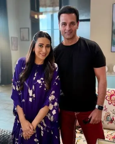 Discover the Reunion of Rohit Bose Roy and Karisma Kapoor After 24 Years