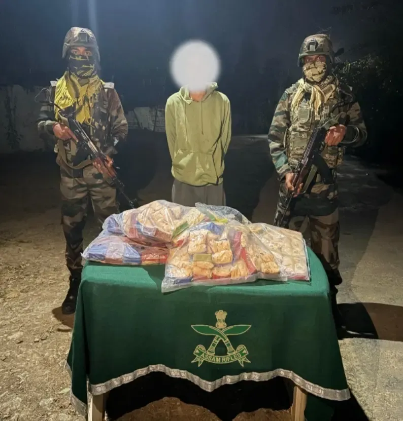 Assam Rifles seizes heroin, Burmese betel nuts worth ₹2.74 crore in Mizoram; 4 arrested