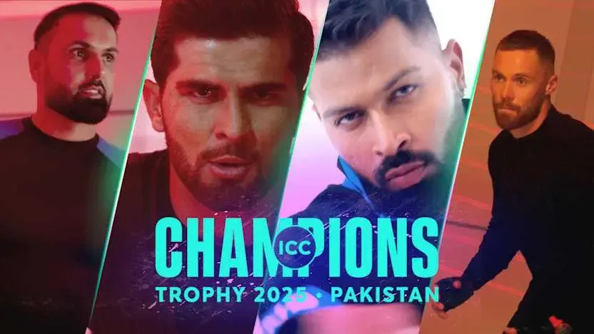 Dynamic Campaign Video Unveiled for ICC Men's Champions Trophy 2025