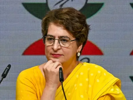 Priyanka Gandhi slams Gujarat BJP chief's remarks on Banaskantha MP Geniben Thakor