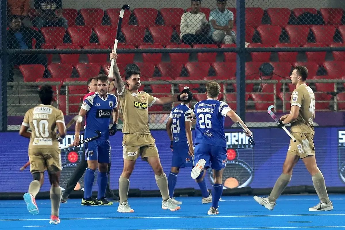 HIL 2024-25: Soorma Hockey Club Triumphs Over Dragons 3-2 to Secure Bronze