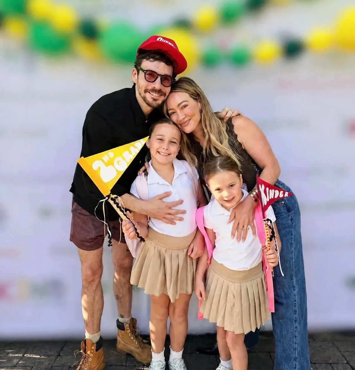 Hilary Duff gets emotional as kids hit kindergarten, son enters 9th grade