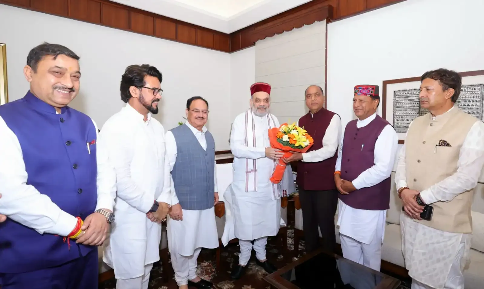 How is Himachal BJP Delegation Updating Union Ministers on Calamity Loss?