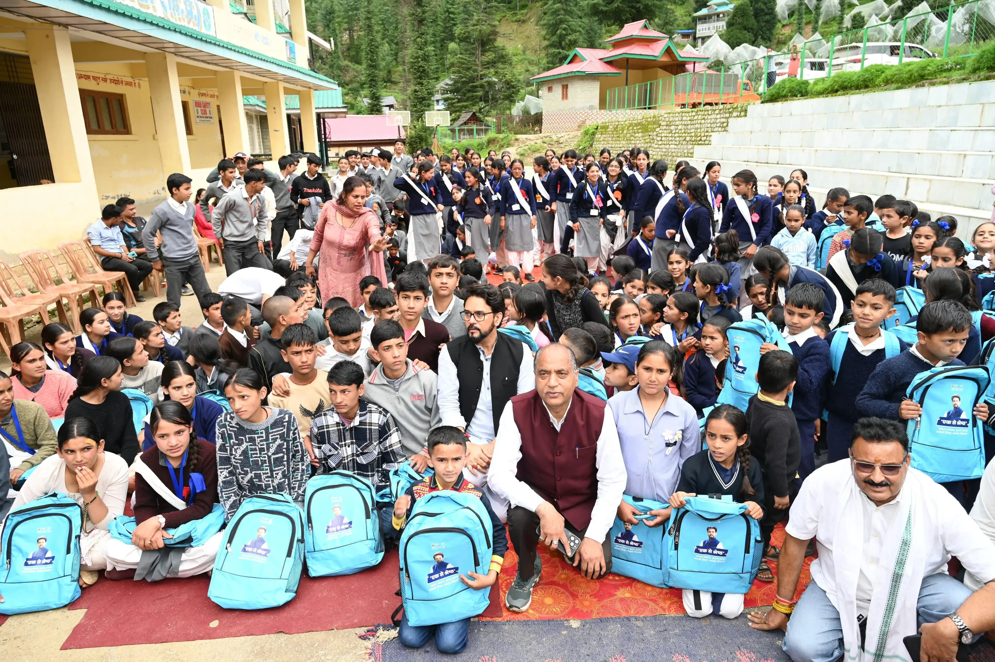 How Are Himachal Ex-CM Jairam and MP Anurag Supporting the Return of Children to Schools in Disaster-Hit Mandi?
