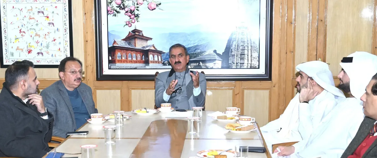Himachal Pradesh Encourages UAE Investments in Tourism, Green Energy, and Dairy