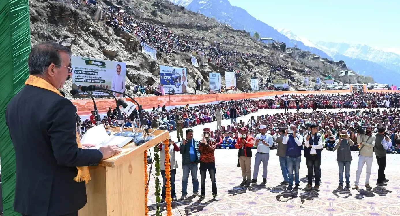 Himachal Pradesh Chief Minister Announces Pangi as First Natural Farming Subdivision