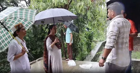 हिमाचल प्रदेश में भारी बारिश: कुल्लू के वार्ड-2 में भूस्खलन का खतरा, जेपी नड्डा का स्फीति दौरा रद्द