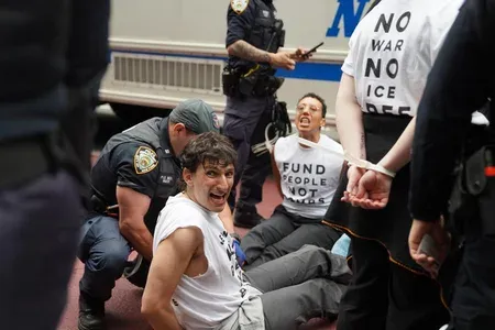 न्यूयॉर्क में 'ऑपरेशन रॉटेन एप्पल': ICE ने 2,197 प्रवासियों को गिरफ्तार किया, गवर्नर-संघ में तकरार