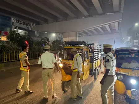 क्या ग्रेटर हैदराबाद में नववर्ष पर नशे में वाहन चलाने के 2,731 मामले दर्ज किए गए?
