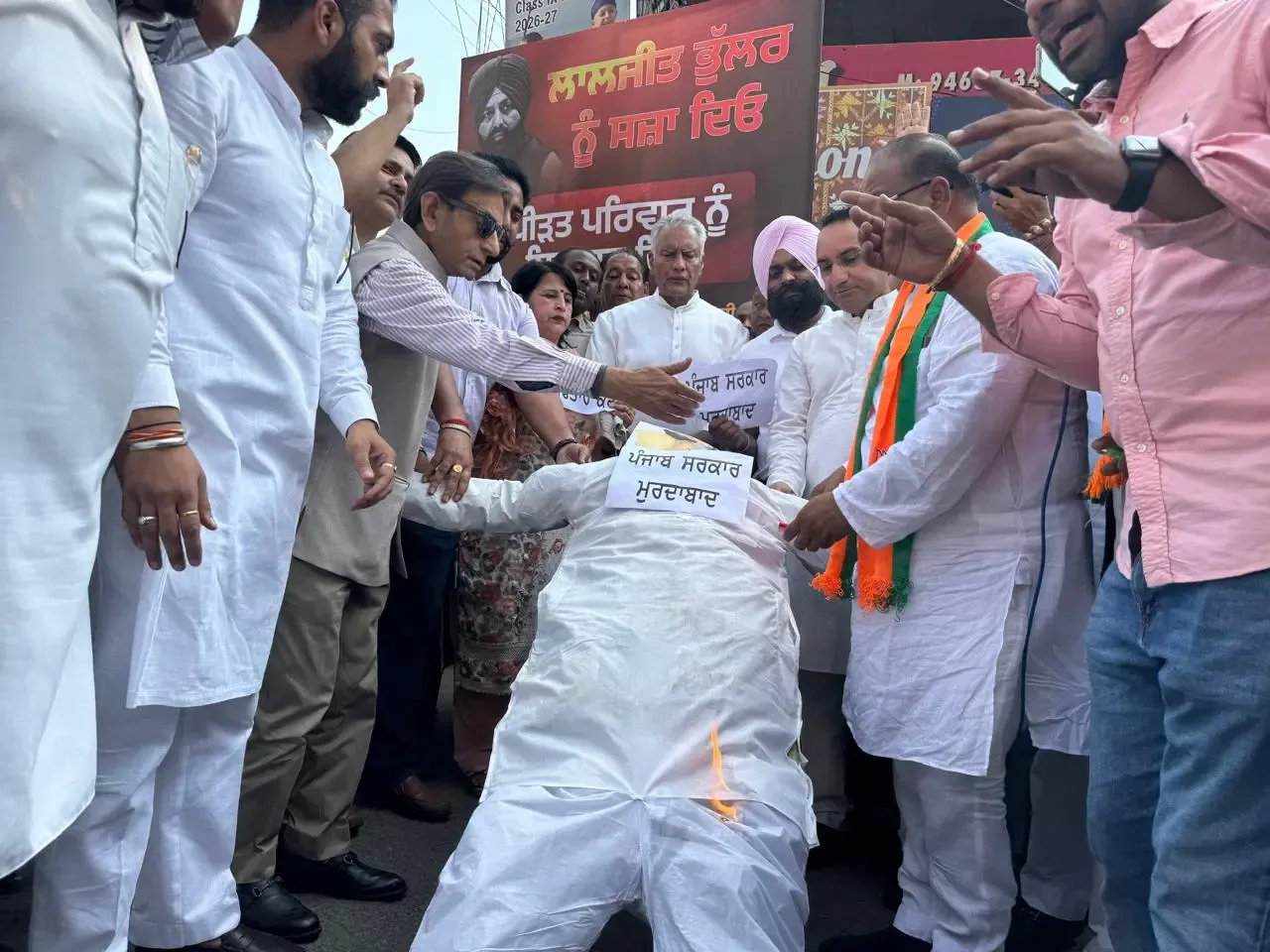 भाजपा का आरोप: पंजाब के पूर्व मंत्री की गिरफ्तारी अमित शाह के बयान का परिणाम