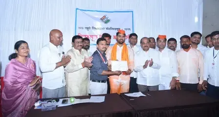 राहुरी उपचुनाव 2026: BJP के अक्षय कर्डिले ने NCP-SP को 1.12 लाख वोटों से हराया